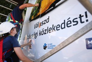 Szeged, önkormányzat, közösségi közlekedés, kampány, Nagy Sándor, Izabella-híd, plakát