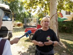 Szeged, SZIN, sajtóbejárás, Botka László, Kolonics Erika