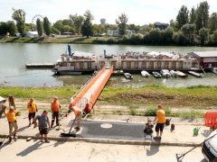 Szeged, Huszár Mátyás rakpart, rakpart, felújítás, Nagy Sándor, Binszki József