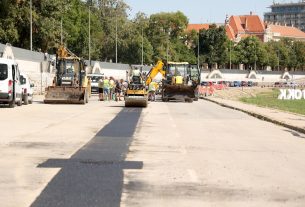 Szeged, Huszár Mátyás rakpart, rakpart, felújítás, Nagy Sándor, Binszki József