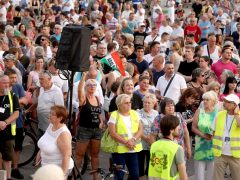 Szeged, Magyar Péter, országjárás, Móra park, politika, fórum