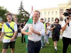 Szeged, Magyar Péter, országjárás, Móra park, politika, fórum
