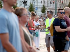Szeged, Magyar Péter, országjárás, Móra park, politika, fórum