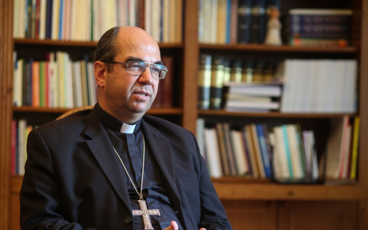 Székely János a Magyar Katolikus Püspöki Konferencia új elnöke. Fotó: magyarkurir.hu