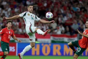 Magyarország. Portugália. Foci. Vb-selejtező. Fotó: nemzetisport.hu