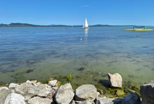Balaton, alacsony, vízállás, Fonyód, vitorlás