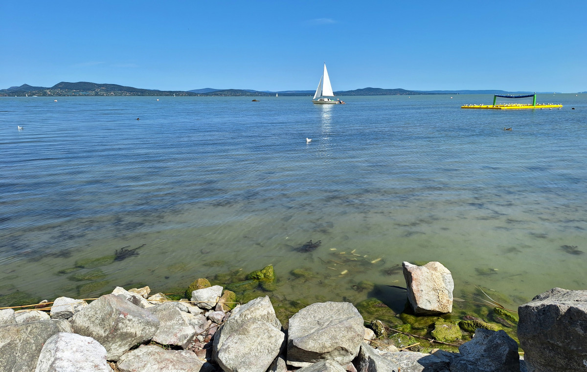 Balaton, alacsony, vízállás, Fonyód, vitorlás