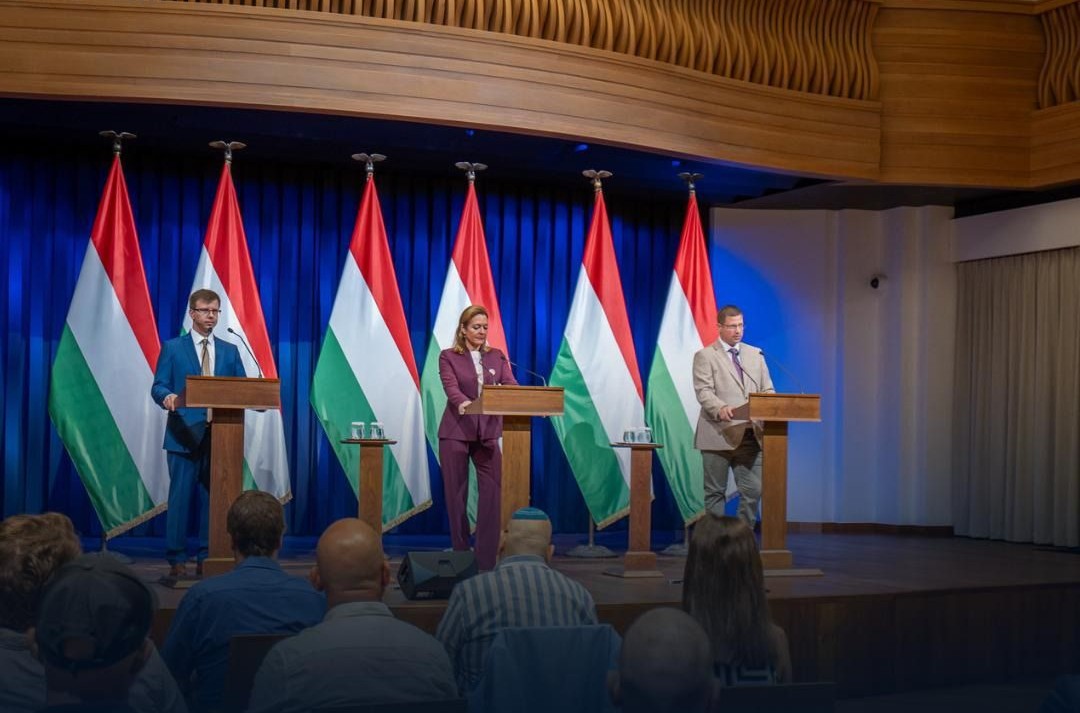 Kormányinfó. Gulyás Gergely. Politika. Fotó: Vitályos Eszter hivatalos FB