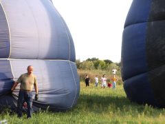 Sándorfalva, Hőlégballon Közép-Európa Kupa, CE Cup, hőlégballon, felszállás
