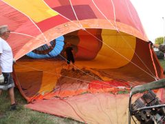 Sándorfalva, Hőlégballon Közép-Európa Kupa, CE Cup, hőlégballon, felszállás