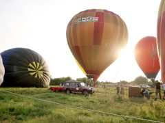 Sándorfalva, Hőlégballon Közép-Európa Kupa, CE Cup, hőlégballon, felszállás