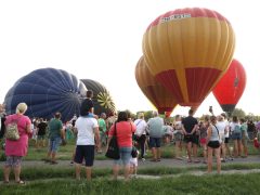 Sándorfalva, Hőlégballon Közép-Európa Kupa, CE Cup, hőlégballon, felszállás