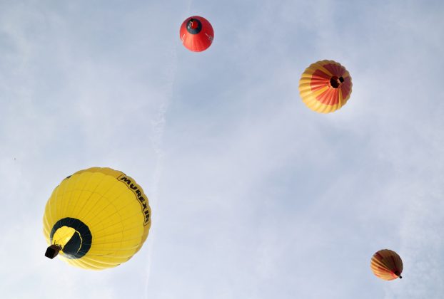 Sándorfalva, Hőlégballon Közép-Európa Kupa, CE Cup, hőlégballon, felszállás