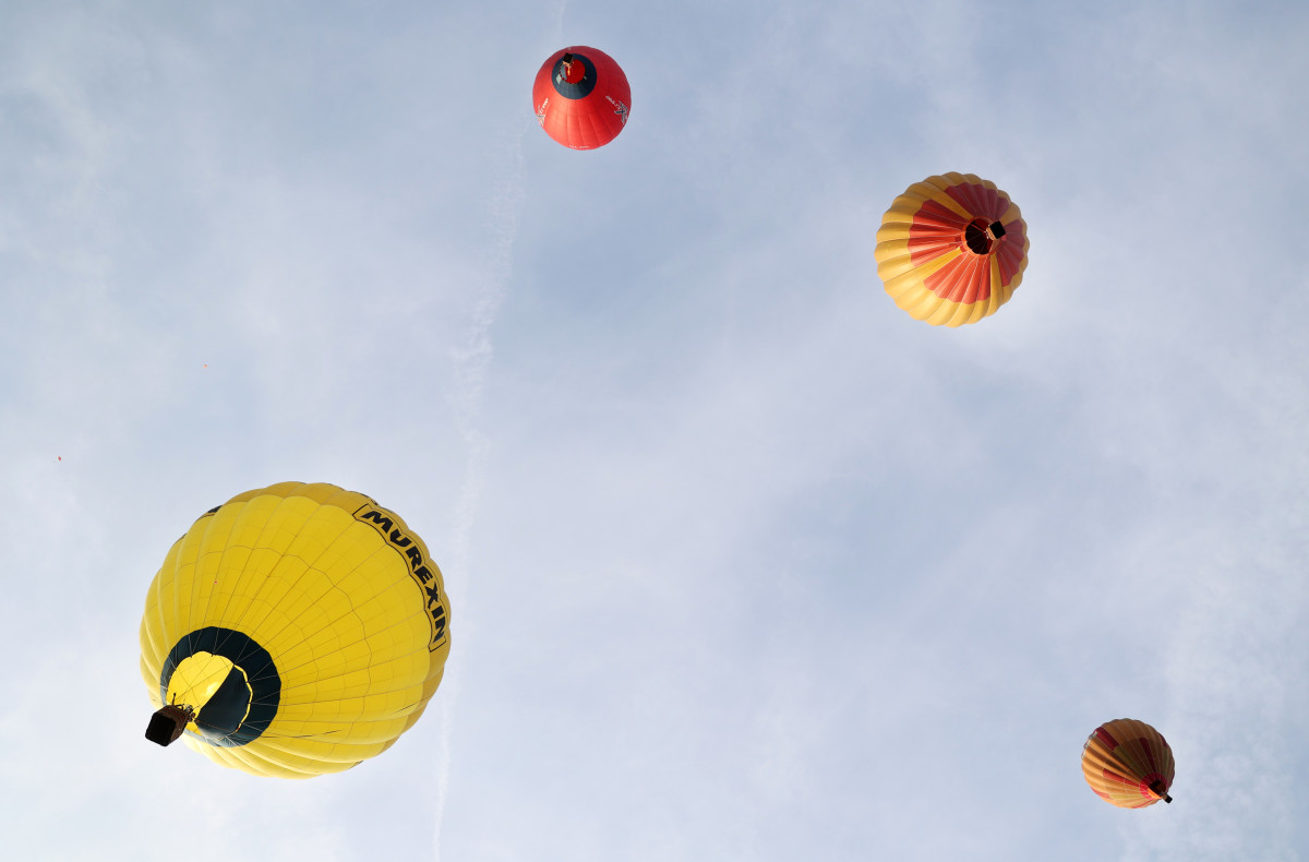 Sándorfalva, Hőlégballon Közép-Európa Kupa, CE Cup, hőlégballon, felszállás