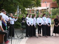 Szeged, Szent-Györgyi Albert, évforduló, megemlékezés, Rektori, egyetem, szobor