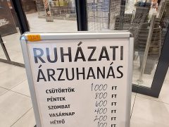 Szeged, Aldi , ruhavásár, leárazás, akció, ruha, cipő, 5 forint