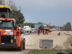 Szeged, BYD, beruházás, útszélesítés, 5-ös út, gazdaság