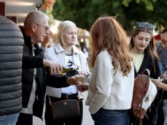 Szeged, Dóm tér, ősz, bor, Borfesztivál, Bor tér, felvonulás, borrendek, néptánc