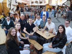 Szeged, Dóm tér, ősz, bor, Borfesztivál, Bor tér, felvonulás, borrendek, néptánc