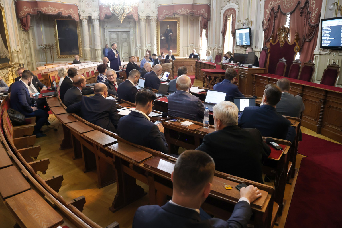 Szeged, közgyűlés, városháza, Botka László