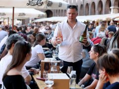 Szeged, Bor tér, bor, fesztivál, Dóm tér