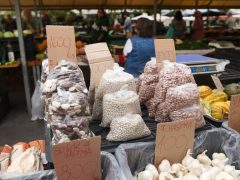 Szeged, ősz, szeptember, zöldség, gyümölcs, Mars téri piac, piac, gazdaság, szőlő, szilva, bab, körte, karfiol, paprika, paradicsom, hagyma, fokhagyma