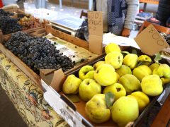 Szeged, ősz, szeptember, zöldség, gyümölcs, Mars téri piac, piac, gazdaság, szőlő, szilva, bab, körte, karfiol, paprika, paradicsom, hagyma, fokhagyma