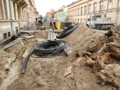 Szeged, csapadékvíz helybentartására szolgáló rendszer, kiépítés, Gogol utca, felújítás