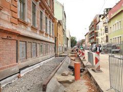 Szeged, csapadékvíz helybentartására szolgáló rendszer, kiépítés, Gogol utca, felújítás