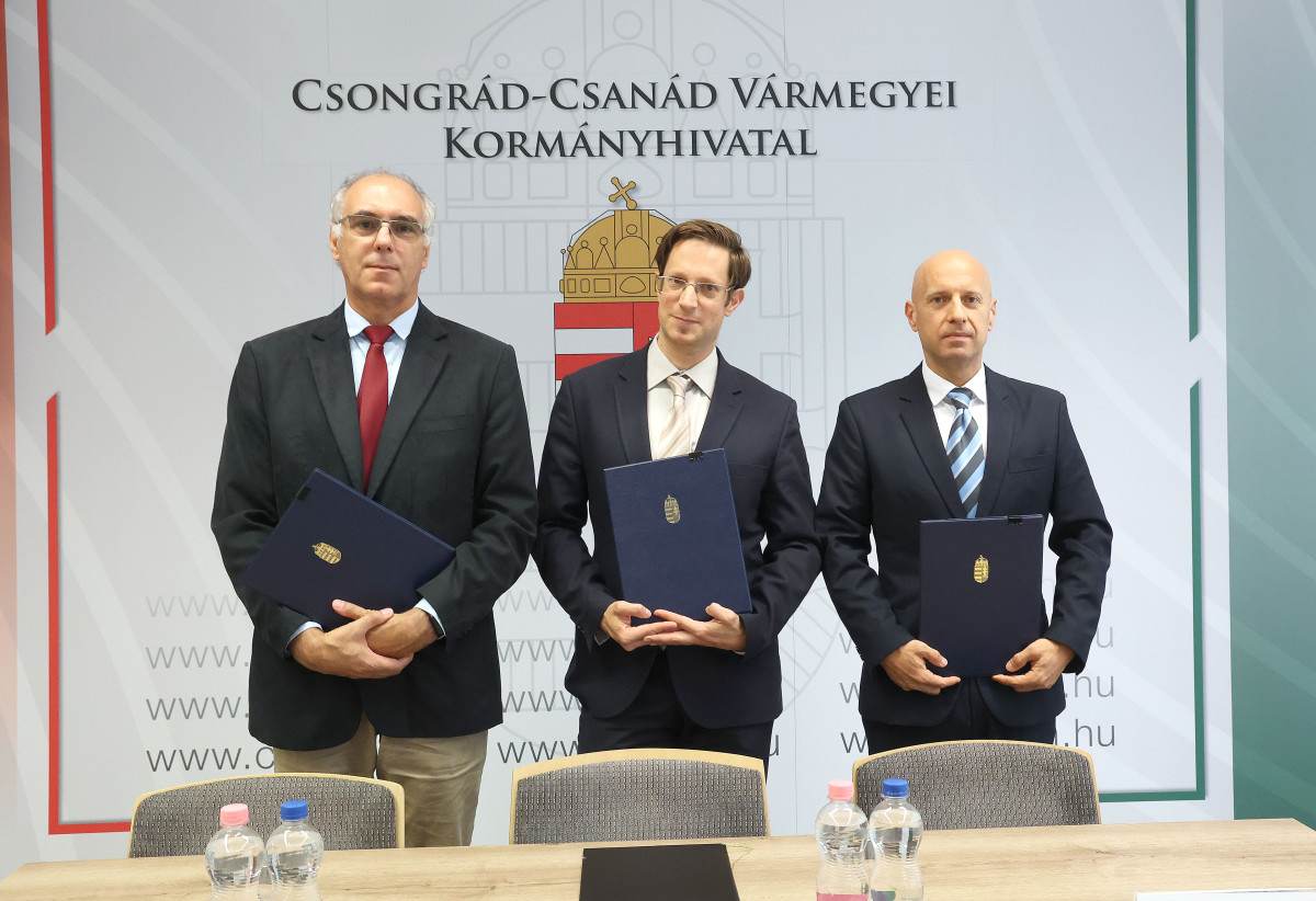 Szeged, együttműködés, Csongrád-Csanád Vármegyei Kormányhivatal, SZTE, Mérnöki Kar, Természettudományi és Informatikai Kar