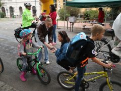 Szeged, Autómentes Nap, Stefánia, bringás reggeli, bicikli, kerékpár