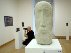 Szeged, Pál Mihály, szobrászművész, szobor, kiállítás, Mozgássá váló mozdulatlanság, Reök palota, művészet, kultura