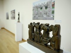 Szeged, Pál Mihály, szobrászművész, szobor, kiállítás, Mozgássá váló mozdulatlanság, Reök palota, művészet, kultura