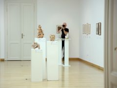 Szeged, Pál Mihály, szobrászművész, szobor, kiállítás, Mozgássá váló mozdulatlanság, Reök palota, művészet, kultura