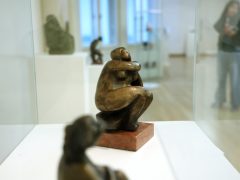 Szeged, Pál Mihály, szobrászművész, szobor, kiállítás, Mozgássá váló mozdulatlanság, Reök palota, művészet, kultura