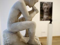 Szeged, Pál Mihály, szobrászművész, szobor, kiállítás, Mozgássá váló mozdulatlanság, Reök palota, művészet, kultura