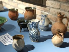 Szeged, átadás, megújult, Oroszlán utca, régészeti leletek, KÉSZ, acélszobrok, kiállítás, Varga Mihály, Botka László