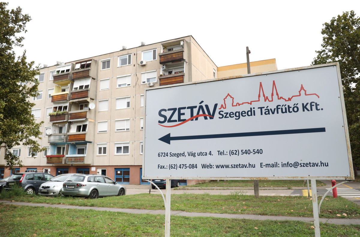 Szeged, Szetáv, távfűtés, fűtés, hőközpont, panel