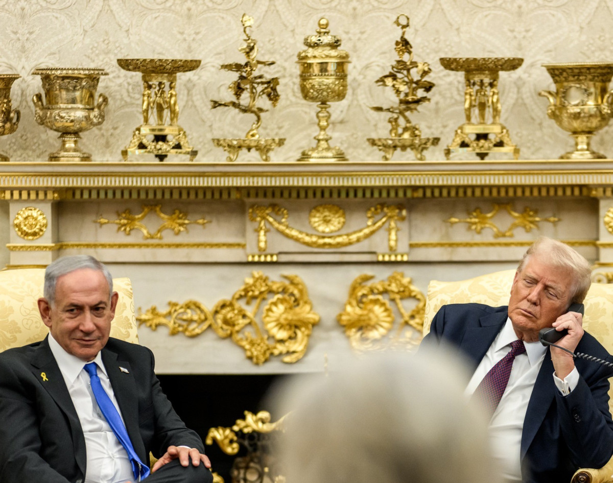 Elkészült a gázai konfliktus lezárására irányuló béketerv. Fotó: The White House hivatalos FB
