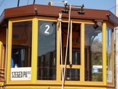 Szeged, Szegedi Villamosközlekedés, villamos, SZKT, 117. éves, nosztalgia villamos, közlekedés, tömegközlekedés