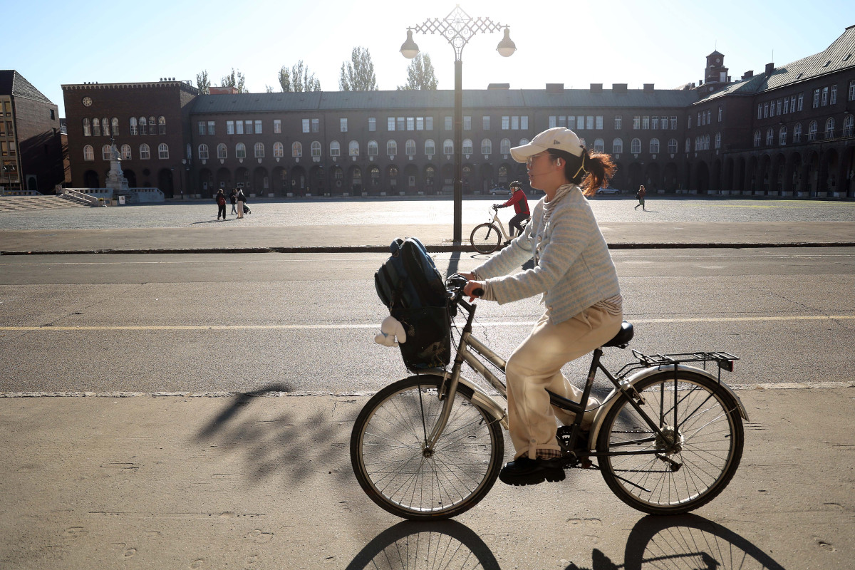 Szeged, napsütés, ősz, időjárás, október, Dóm tér