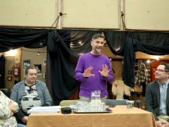 Szeged, Én és a kisöcsém, operett-bohózat, olvasópróba, Szegedi Nemzeti Színház, Király Attila