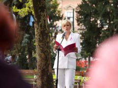 Szeged, mellrák, séta, prevenció, egészség, egészségügy, megelőzés