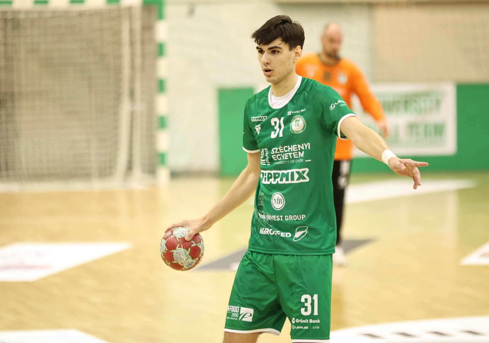 Az OTP Bank-PICK Szegednél folytatja pályafutását Fazekas Máté. Fotó: pickhandball.hu