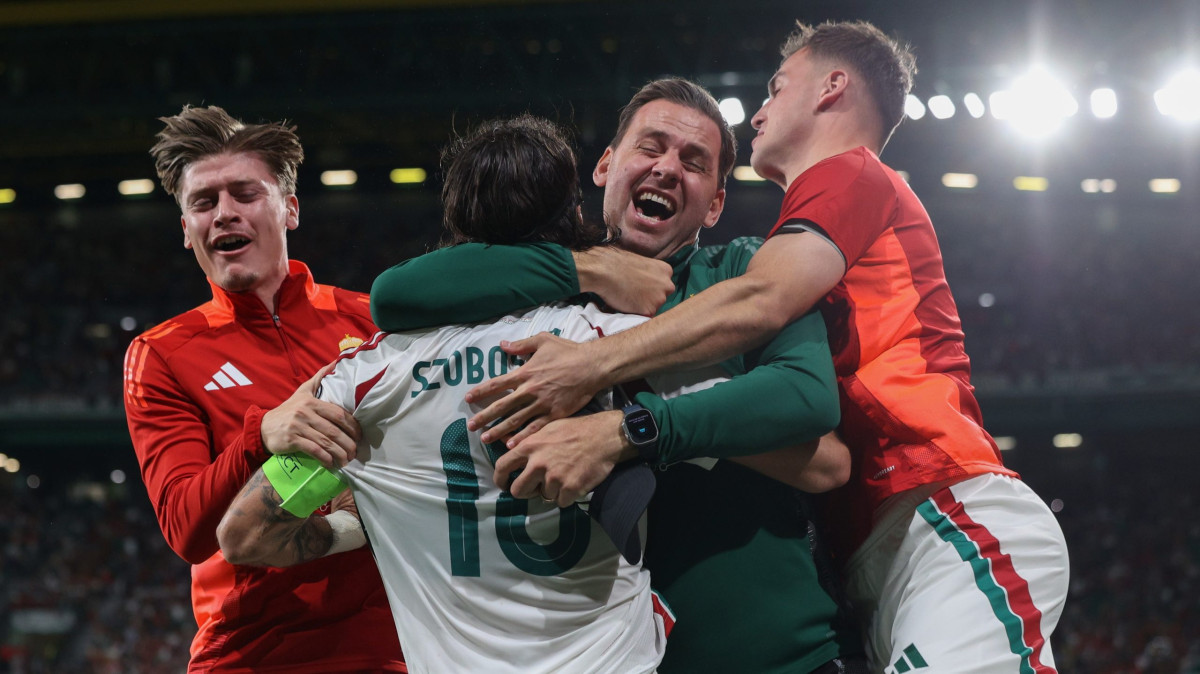 VB-selejtező. Foci. Szoboszlai. Fotó: m4sport.hu