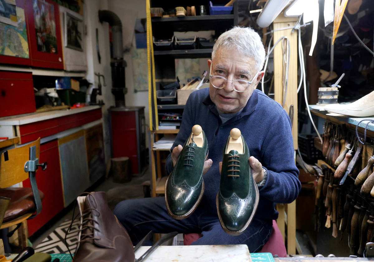 Röszke, Sallay Tibor, cipész, manufaktura, egyedi cipő, mesterség, ipar, kézműves