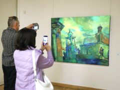 Szeged, Papageorgiu Andrea, Az Édentől keletre, kiállítás, megnyitó, Reök palota, kultura