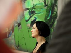 Szeged, Papageorgiu Andrea, Az Édentől keletre, kiállítás, megnyitó, Reök palota, kultura