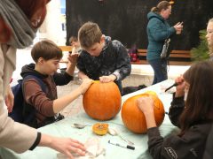 Szeged, Tök Jó Nap, tök, tökfaragás, ősz, október, természet, Füvészkert