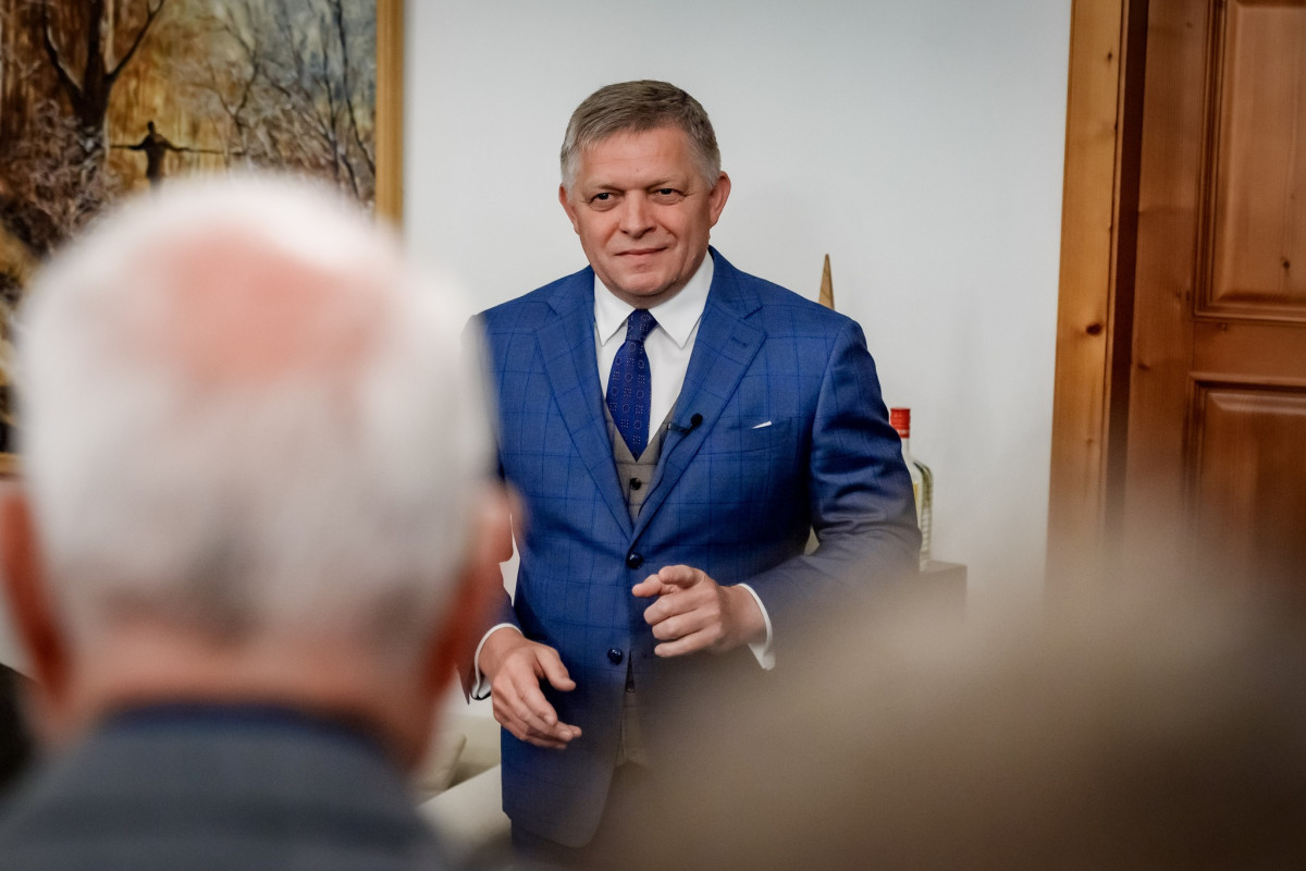 Robert Fico. Szlovákia. Kormányfő. Merénylet. Fotó: Fico hivatalos FB